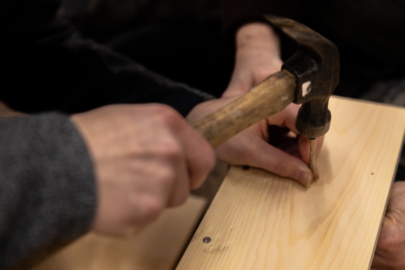 Bluebird Nest Box Building