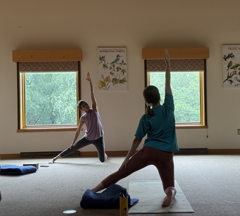 Yoga at the Nature Center- Cancelled