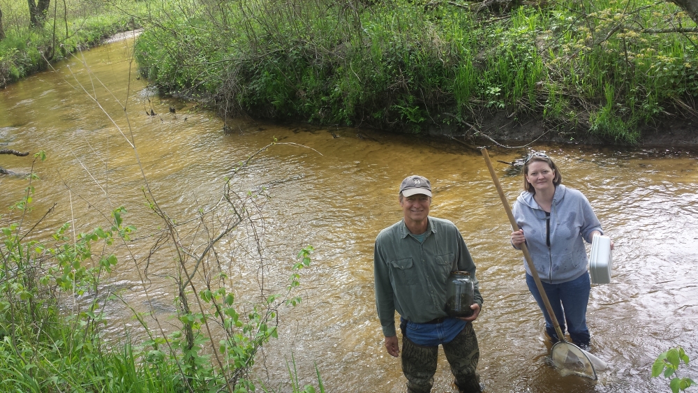 Surveying the Creek for Macroinvertebrates